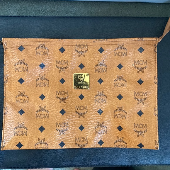 MCM Handbags - MCM zipper tote - refurbished